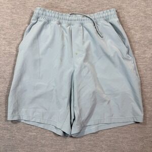 Lululemon Pace Breaker Lined Short 7" Men Small Blye Gym Running